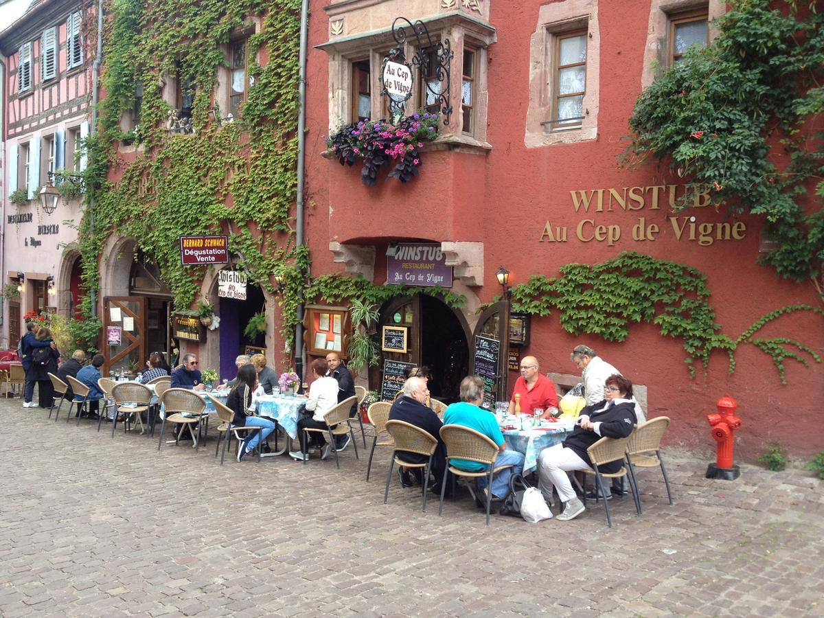 Bed and Breakfast Au Cep De Vigne Riquewihr Exterior foto